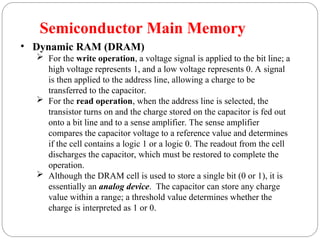 chapter 4 memory and memory hierarchiy .ppt