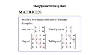 SolvingSystemofLinearEquations
 