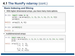 Chapter 4 NumPy Basics Arrays and Vectorized Computation (Part I).pptx