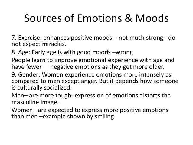 examples of negative moods
