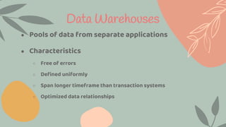 Chapter 4 organizing & manipulating the data in database | PDF