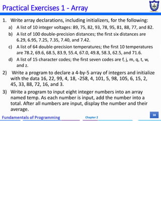 Chapter 4 (Part I) - Array and Strings.pdf