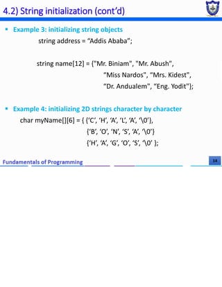 Chapter 4 (Part II) - Array and Strings.pdf