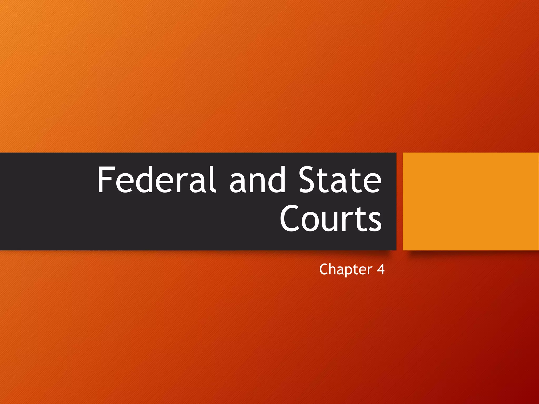 Law and Justice Chapter 4 power point PPT