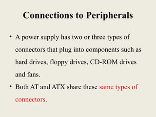 Comprehensive Guide to PC Power Supply: Types, Connections, and ...