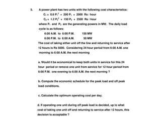 economic load dispatch and unit commitment power_system_operation.pdf