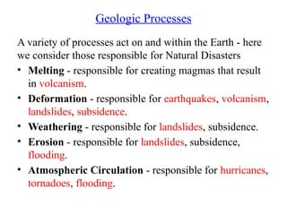 Geological Circulation geological surface of processes and daikueg | PPTX