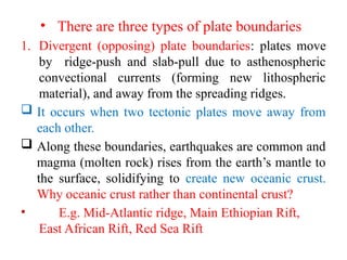 geological surface of processes and daikueg | PPTX