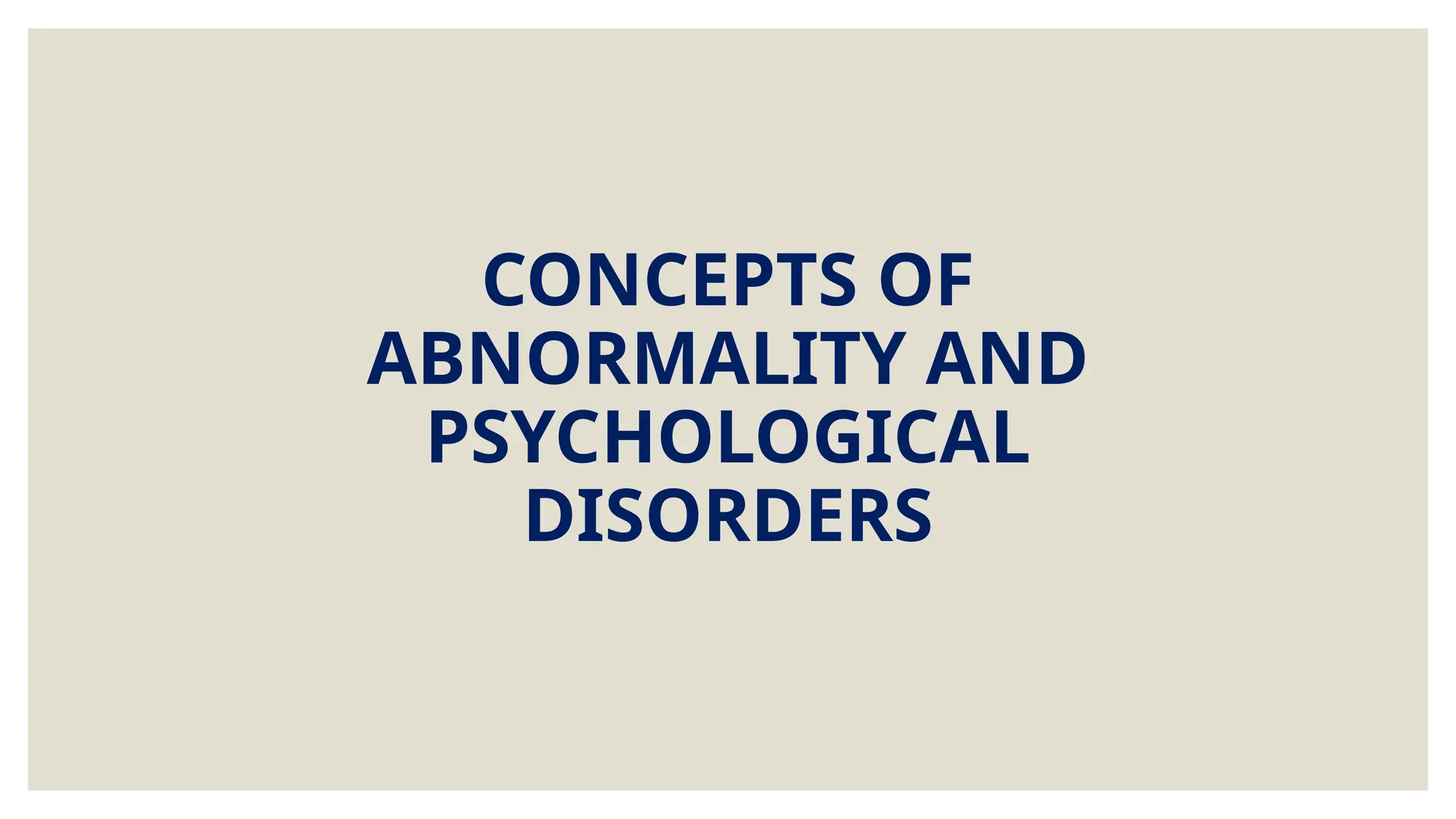 Disorders psychological chapter 4 ncert cbse | PPTX