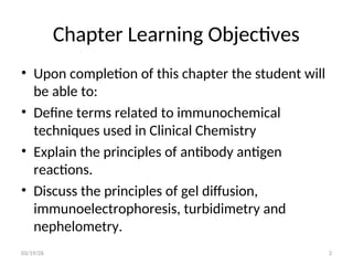 Comprehensive Principles of Immunochemical Techniques in Clinical ...