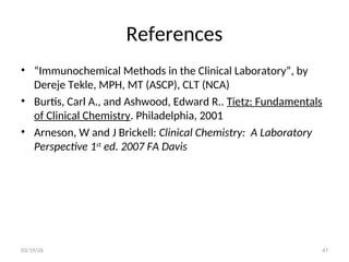 Comprehensive Principles of Immunochemical Techniques in Clinical ...