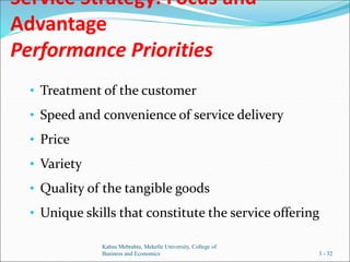 Service Product Performance Chapter 4 Product and Service Design.ppt