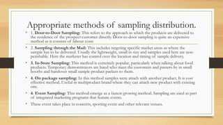 Distributing Samples Chapter 4 Promotion.pptx