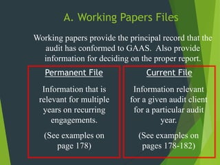 Audit Permanent File Example Comprehensive Guide to Audit Risk Assessment, Materiality, and Evidence ...