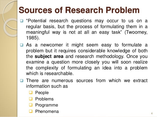 Research methodology
