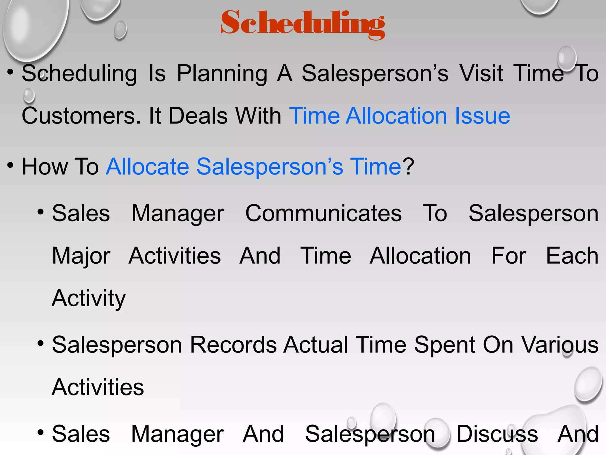 Chapter 4 Management of Sales Territories and Quotas | PPT
