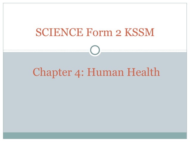 Chapter 4 science FORM 2 KSSM | PPT