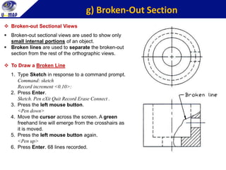 Chapter 4_Sectional View Drawing by khair | PDF
