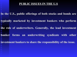 Stock Syndicate Securities Market and its operations.ppt
