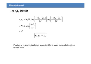 Chapter4 semiconductor in equilibrium | PDF