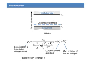 Chapter4 semiconductor in equilibrium | PDF