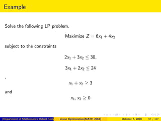 Chapter 4 Simplex Method ppt | PDF