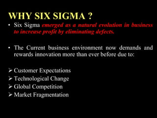 Chapter 4 six sigma | PPTX