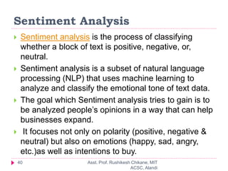 Sentiment Text Analysis Praphics Social Media and Text Analytics | PPTX