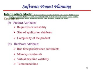Comprehensive Software Project Planning: Estimation, Function Points ...