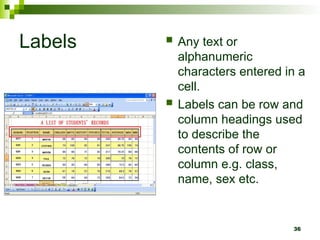 Chapter 4 spreadsheet.ppt Chapter 2 application areas of information ...