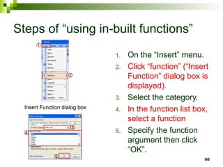 Chapter 4 spreadsheet.ppt Chapter 2 application areas of information ...