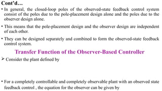 Design of control systems in State Space.pptx