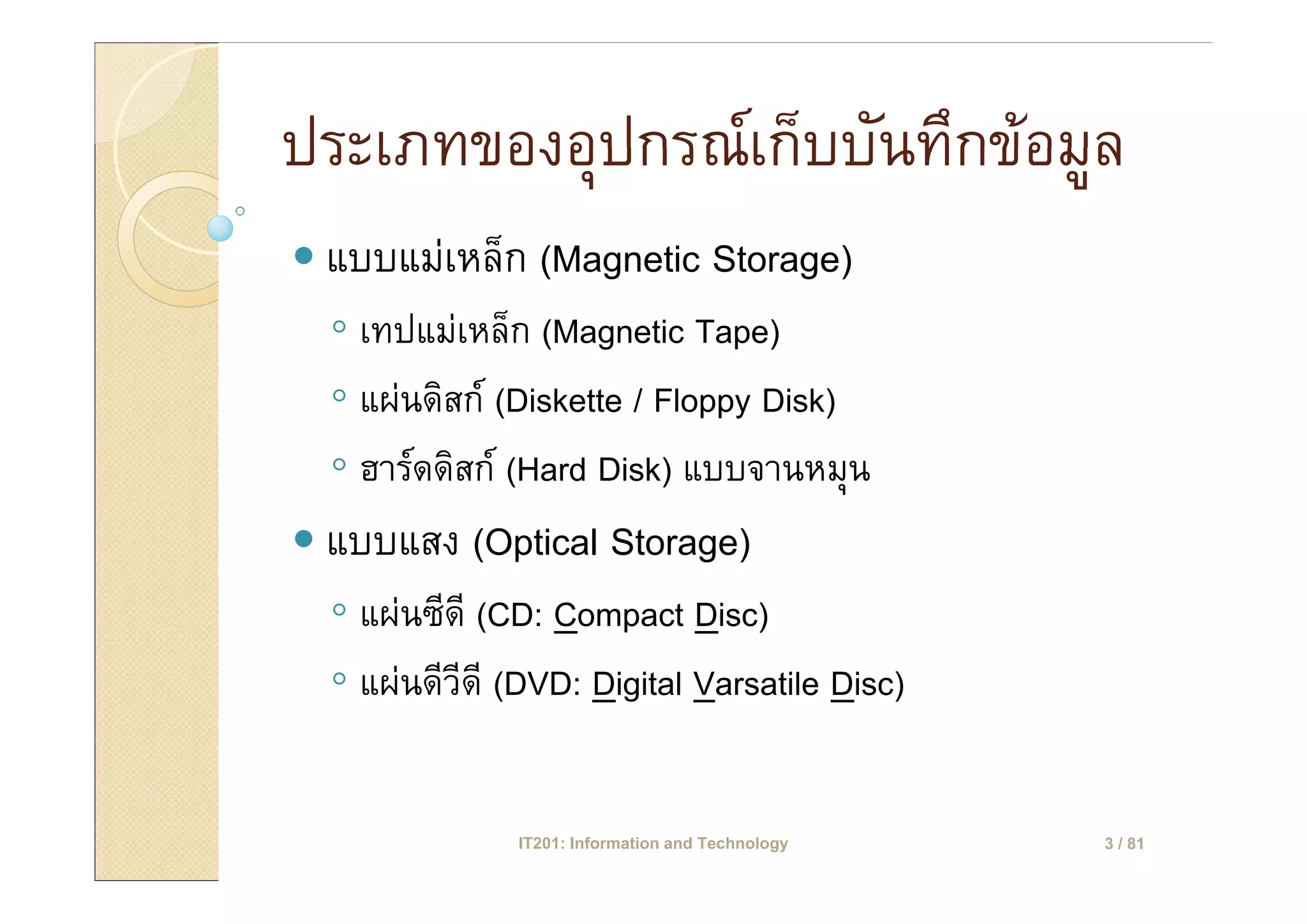 Chapter 4 Storage Devices