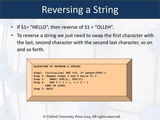 Chapter 4 strings | PPT