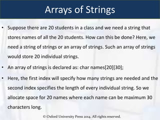 Chapter 4 strings | PPT