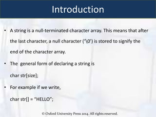 Chapter 4 strings | PPT | Programming Languages | Computing