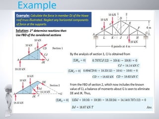 Comprehensive Analysis of Simple Structures in Engineering Mechanics | PPTX