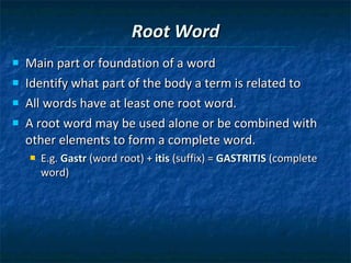 Chapter 4 terminology | PPT