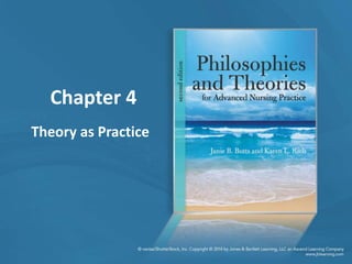 Chapter 4
Theory as Practice
 