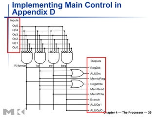 Chapter 4 the processor | PPT