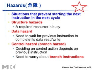 Chapter 4 the processor | PPT