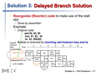 Chapter 4 the processor | PPT