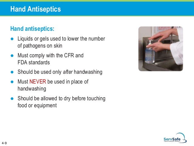 Chapter 4 The Safe Food Handler Chapter 4 The Safe Food Handler