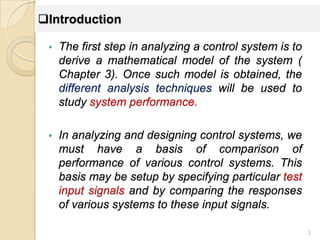 Chapter 4 time domain analysis | PPTX