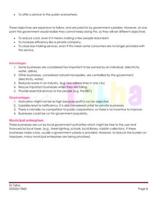 Chapter 4 types of business organization | PDF
