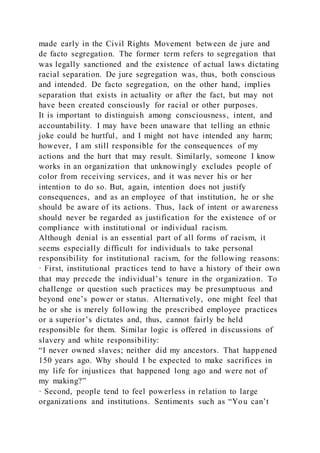 Chapter 4Understanding Racism, Prejudice, and White Privilege4- | DOCX
