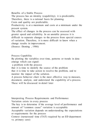 Chapter 4 Understanding Variation, Tools and Data Sources for C | DOCX