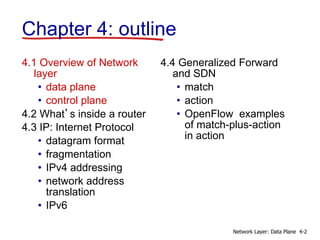 Chapter 4 - Computer Networking a top-down Approach 7th | PPT