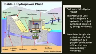 Packwood Lake Hydro
Project
The Packwood Lake
Hydro Project is a
hydroelectric project
owned and operated
by Energy Northwest.
Completed in 1964 the
project was the first
project built by a
group of public power
utilities that later
became Energy
Northwest.
 