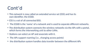Comprehensive Overview of Wireless Local Area Networks (WLANs) and IEEE ...